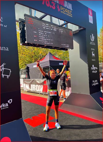 Lucrezia Lupi va forte all’Ironman70.3 di Parenzo